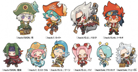 「.hack//Collection」パイレーツ衣装を着たキャラクターたちの描きおろしグッズが登場！の画像3