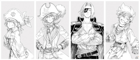 「.hack//Collection」パイレーツ衣装を着たキャラクターたちの描きおろしグッズが登場！の画像5