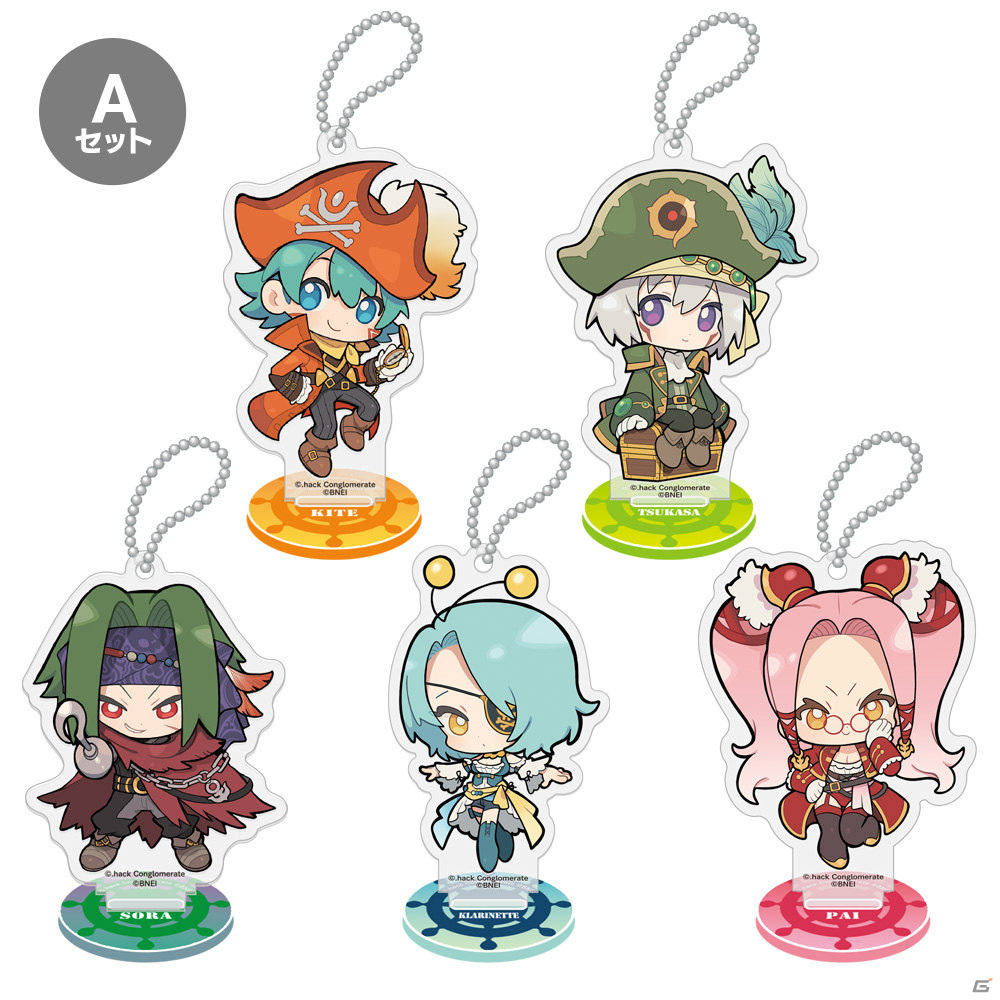 「.hack//Collection」パイレーツ衣装を着たキャラクターたちの描きおろしグッズが登場！の画像6