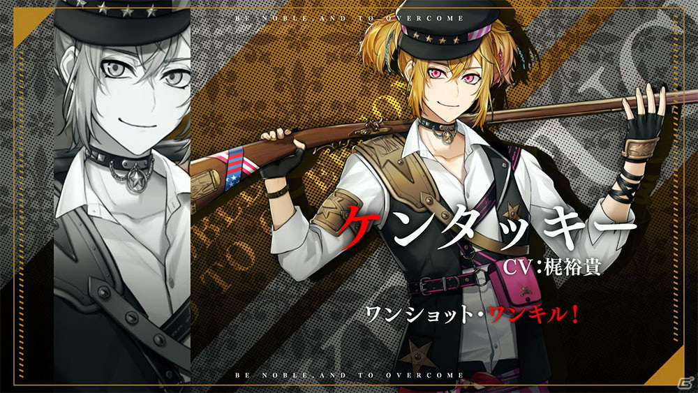 「千銃士:Rhodoknight」貴銃士のケンタッキー（CV：梶裕貴）とペンシルヴァニア（CV：伊東健人）の紹介PVが公開！の画像7