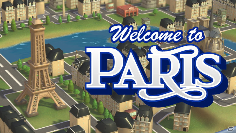 「タイニートピア」エッフェル塔やノートルダム大聖堂などを建設できる芸術の都市「PARIS」が先行公開！の画像1