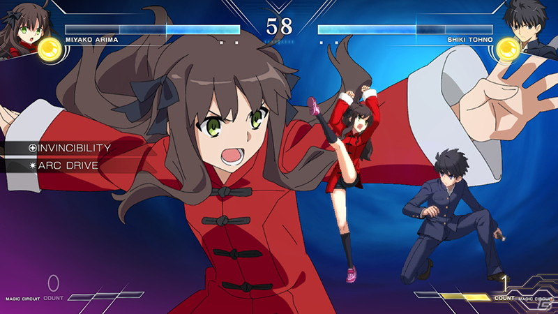「MELTY BLOOD: TYPE LUMINA」新たに有間都古（CV:金元寿子）が参戦！5週連続でプレイアブルキャラクターを発表への画像18
