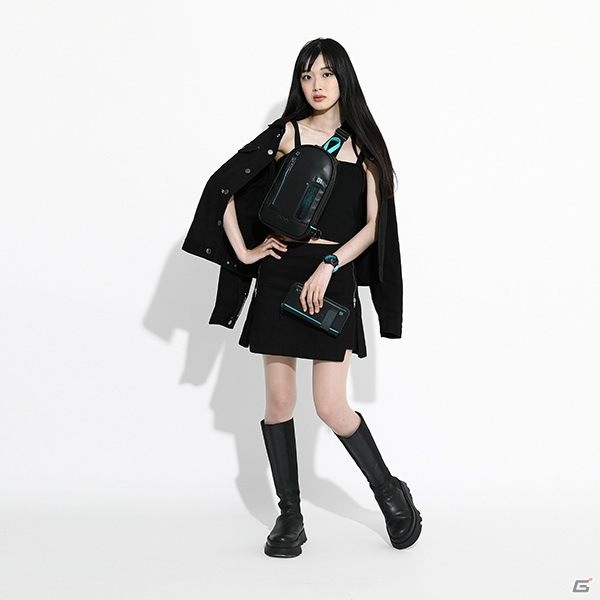 「初音ミク」×SuperGroupiesのコラボアイテムが登場！ブラックベースにミクグリーンがあしらわれたアウターなどがラインナップの画像5