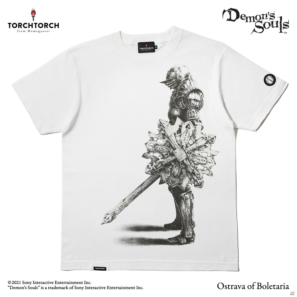 「Demon's Souls」とTORCH TORCHが初コラボ！描き下ろしイラストなどを使用したTシャツ5種の予約受付が開始の画像16
