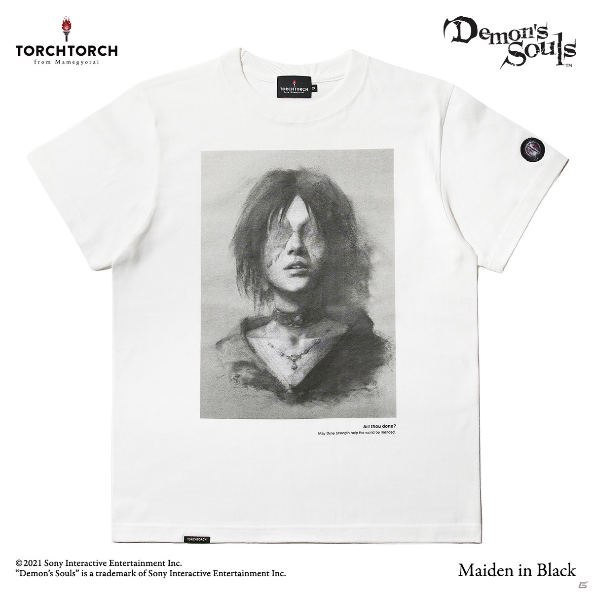 「Demon's Souls」とTORCH TORCHが初コラボ！描き下ろしイラストなどを使用したTシャツ5種の予約受付が開始の画像3
