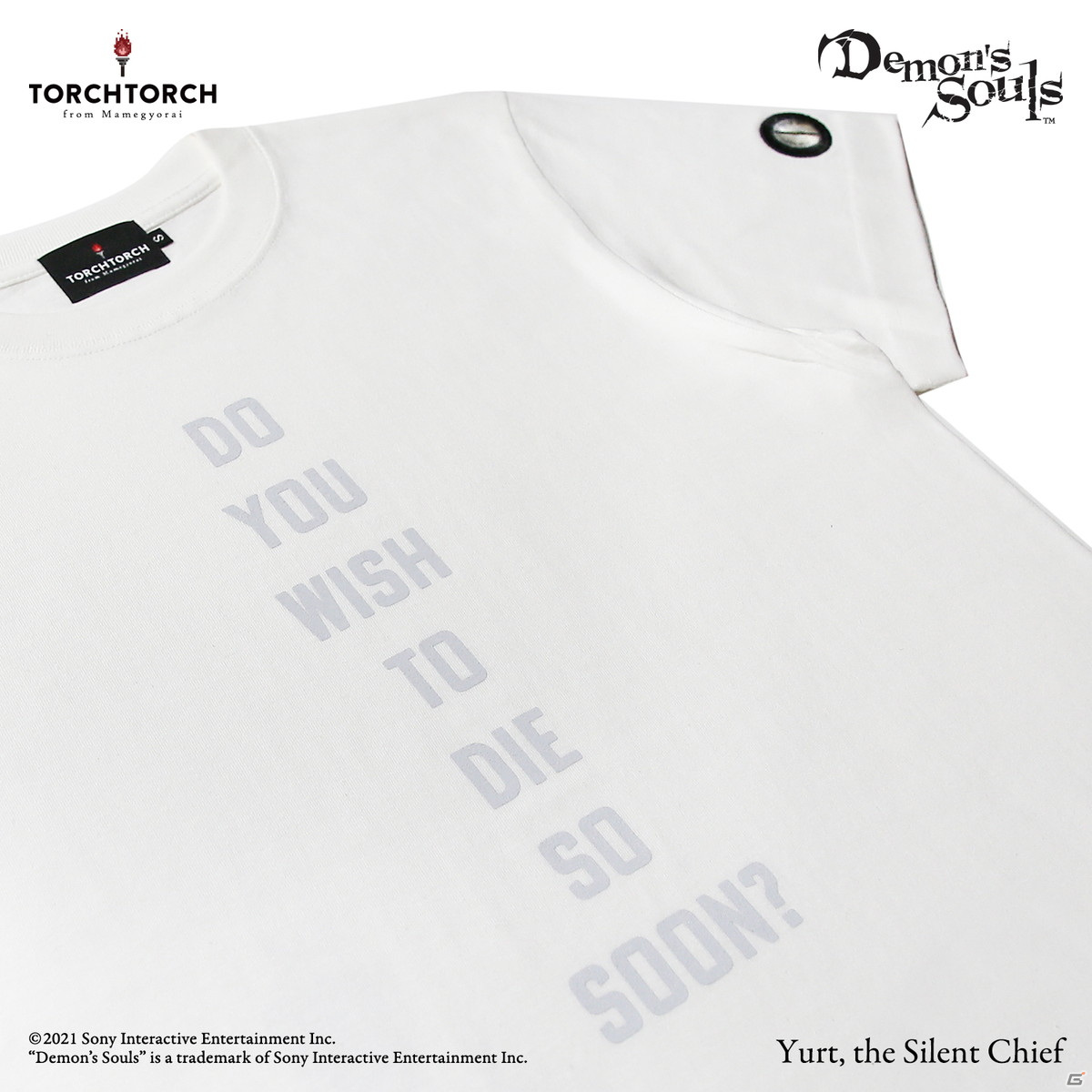 「Demon's Souls」とTORCH TORCHが初コラボ！描き下ろしイラストなどを使用したTシャツ5種の予約受付が開始の画像32