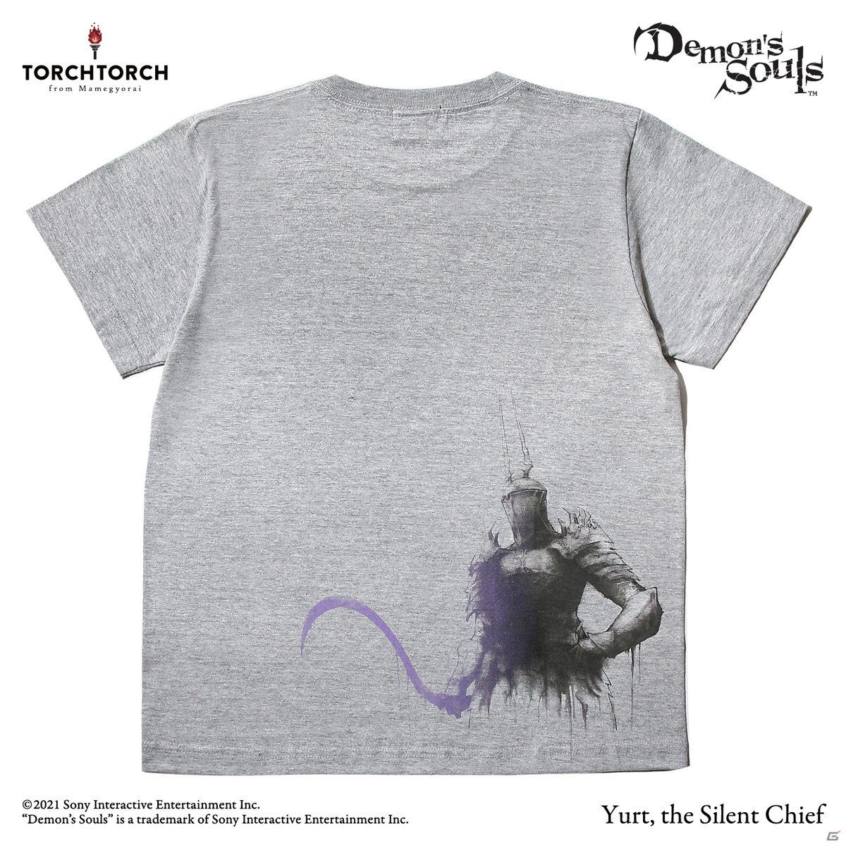 「Demon's Souls」とTORCH TORCHが初コラボ！描き下ろしイラストなどを使用したTシャツ5種の予約受付が開始の画像37