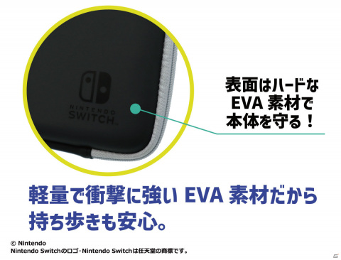 Nintendo Switch（有機ELモデル）に対応した保護フィルムやEVAポーチが10月8日に発売！の画像6