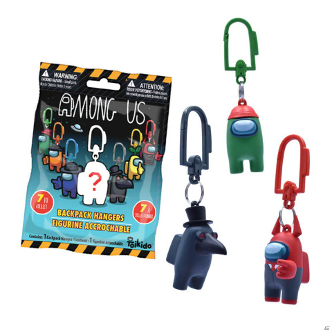 「Among Us」公式ライセンスグッズとしてバックパックハンガーやぬいぐるみ、アクションフィギュアが登場！の画像9