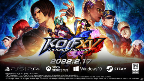 「THE KING OF FIGHTERS XV」の発売日が2022年2月17日に決定！公式トレーラーや特典情報が公開の画像1