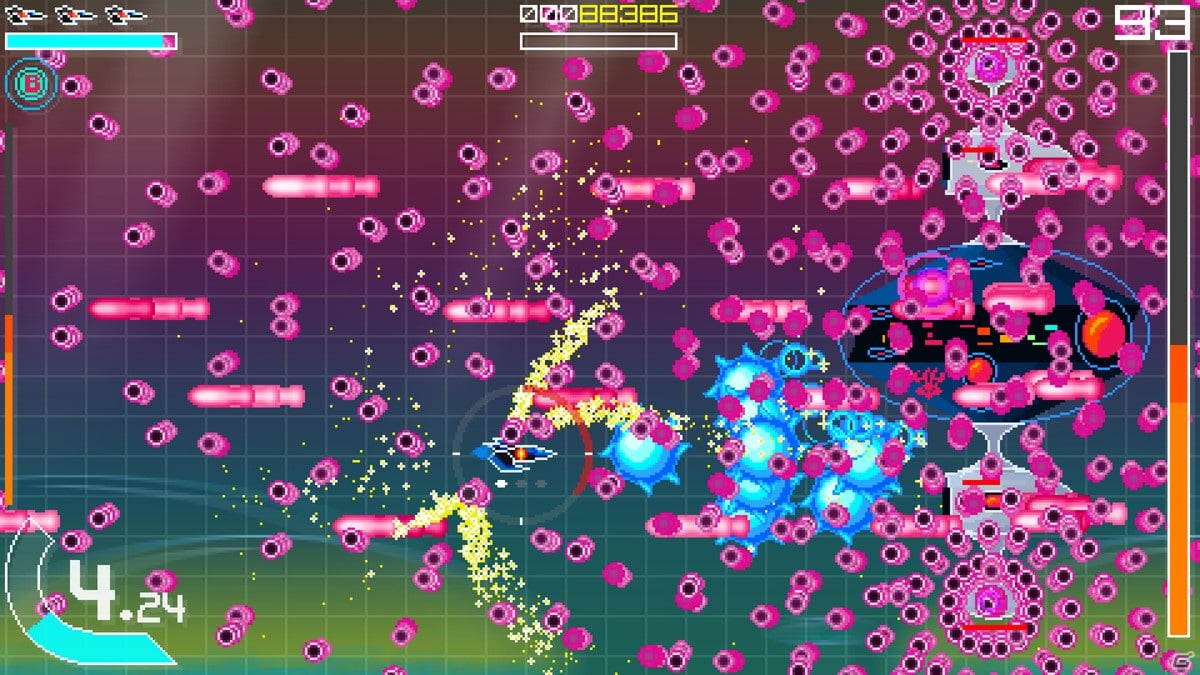 弾幕ドッグファイトで裏切り者と対決！レトロSTG「スターハンターDX」のPS4/Xbox One版が配信開始の画像14