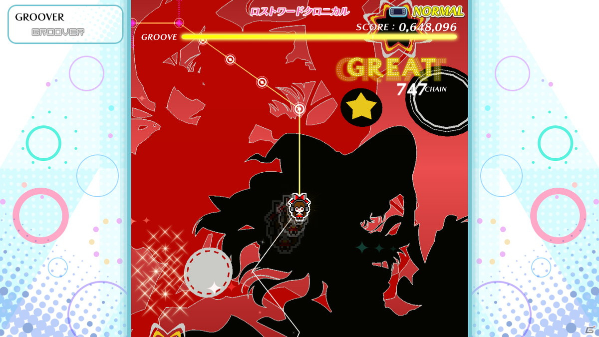 「グルーヴコースター ワイワイパーティー!!!!」にて「東方ダンマクカグラ」の楽曲や宝鐘マリンさんの歌唱曲が遊べるパックが配信開始！の画像3