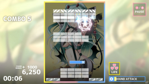 Switch「変身少女 Second Magic」が配信開始！すべてのブロックを崩してちょっぴりセクシーな美少女たちを変身させようの画像2
