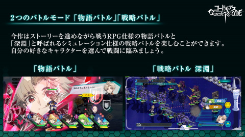 「コードギアス Genesic Re;CODE」2つのバトルモード「物語バトル」「戦略バトル“深淵”」の概要が公開！の画像1