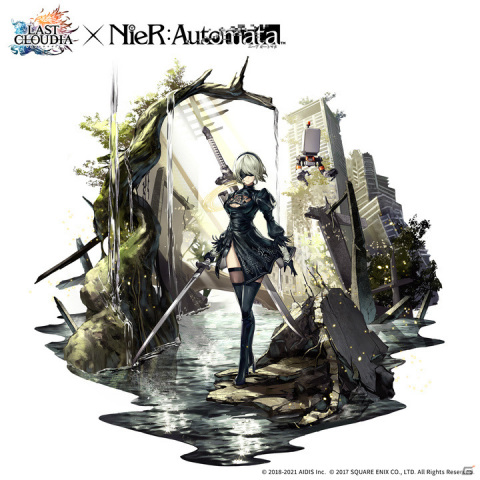 「ラストクラウディア」×「NieR:Automata」コラボが実施！ユニット「2B」とアーク「美シキ歌姫」が限定ガチャに登場の画像1