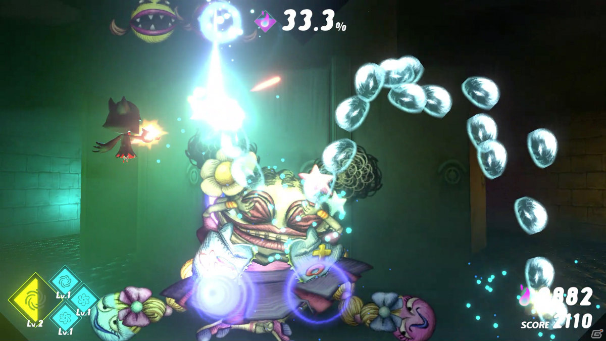 悪夢系ツインスティックシューター「NeverAwake」が2022年前半にリリース！BitSummit THE 8th BITでプレイアブル展示の画像10