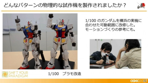 ガンダムを実際に動かすまでの軌跡――ゲーム分野との意外な共通点も飛び出したセッションの模様をレポート【CEDEC2021】の画像23