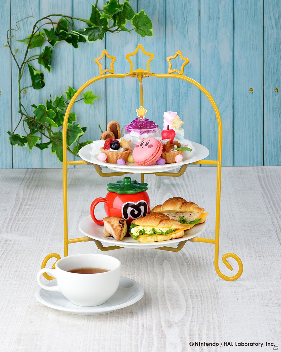 「カービィカフェ」の期間限定メニュー「夢の泉のアフタヌーンティー」が再び登場！9月1日から11月10日まで時間帯限定メニューとして提供の画像1