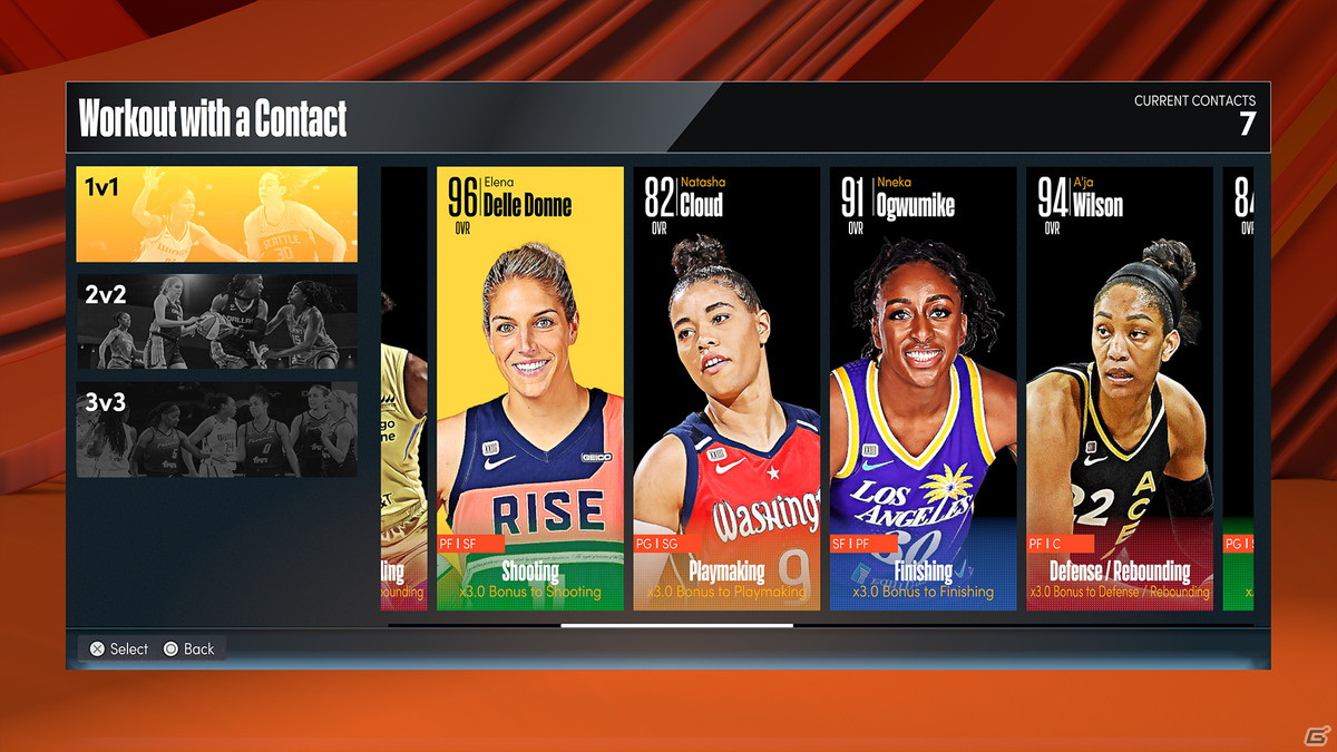 PS5/Xbox Series X|S版「NBA 2K22」の「The W」モードでは休養日のアクティビティーによってスキル強化が可能に！の画像3
