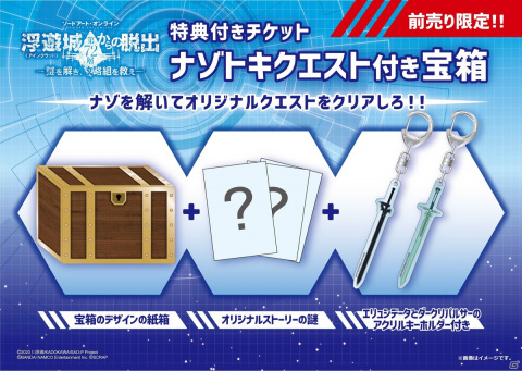 「SAO」の体験型イベント「ソードアート・オンライン 浮遊城＜アインクラッド＞第72層からの脱出」が開催決定！の画像2