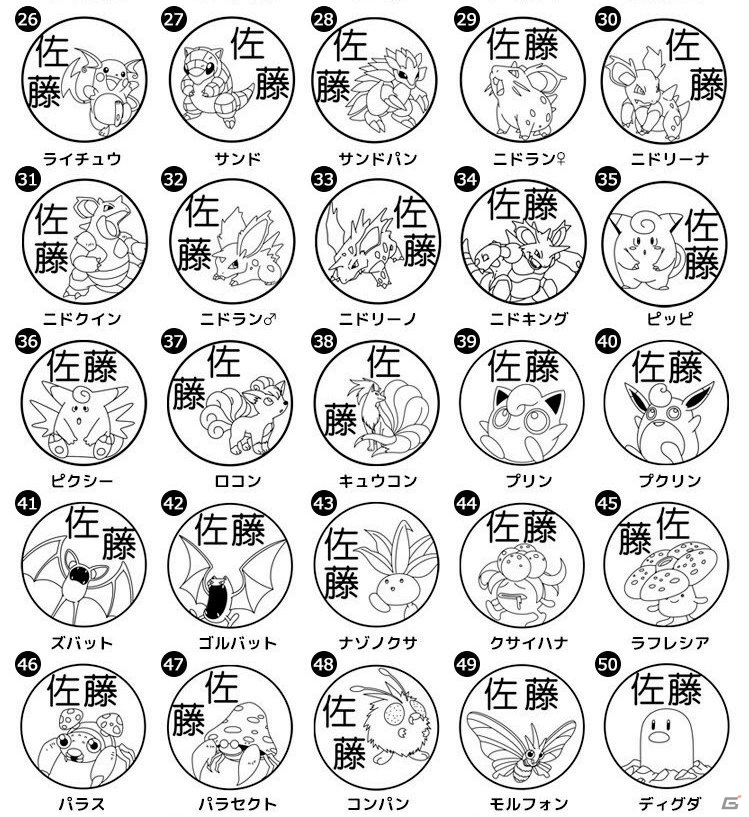 「Pokemon PON ネームスタンプ」が予約開始！布やプラスチック、金属などあらゆる素材に使用可能の画像9