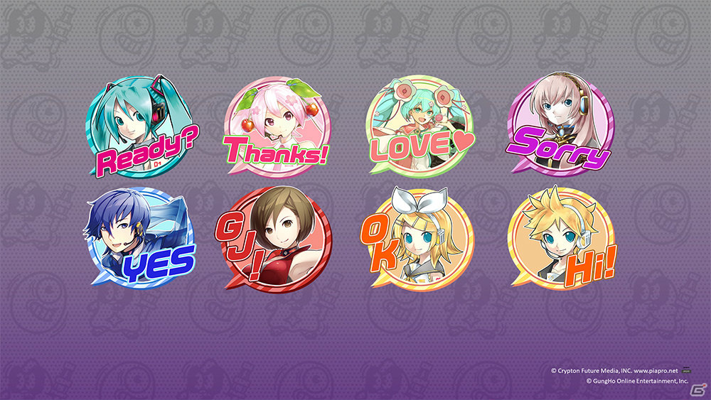 「ニンジャラ」初音ミクらバーチャル・シンガーとのコラボが10月7日より実施！コスチュームやエモーション、ステッカーが登場の画像6