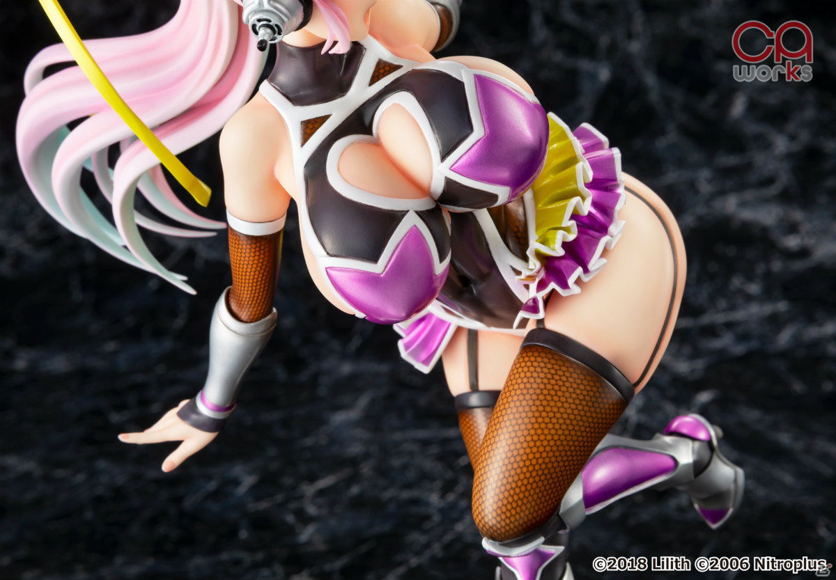 「対魔忍RPG×すーぱーそに子」対魔忍姿のすーぱーそに子が1/7スケールフィギュアで登場！B2タペストリー付きの特装版もの画像8