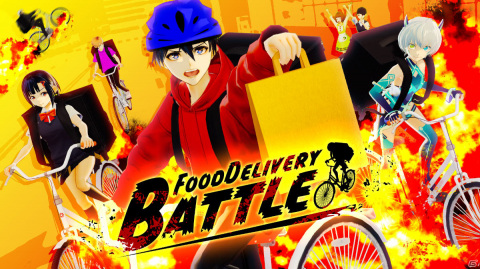 VRoidHub完全対応の爆走デリバリーゲーム「FOOD DELIVERY BATTLE」がSteamで発売！の画像1