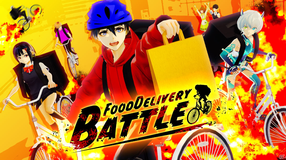 Vroidhub完全対応の爆走デリバリーゲーム Food Delivery Battle がsteamで発売 の画像 ゲーム情報サイト Gamer