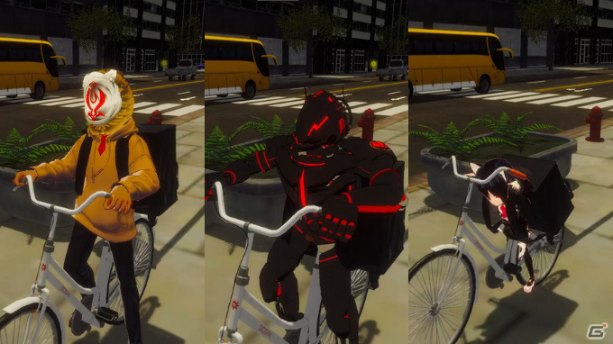 VRoidHub完全対応の爆走デリバリーゲーム「FOOD DELIVERY BATTLE」がSteamで発売！の画像3