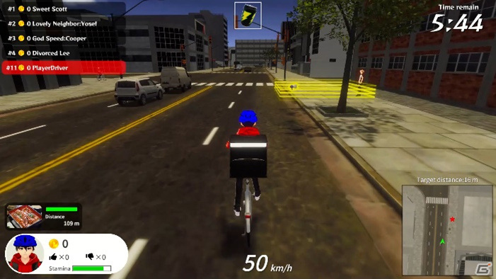 VRoidHub完全対応の爆走デリバリーゲーム「FOOD DELIVERY BATTLE」がSteamで発売！の画像5