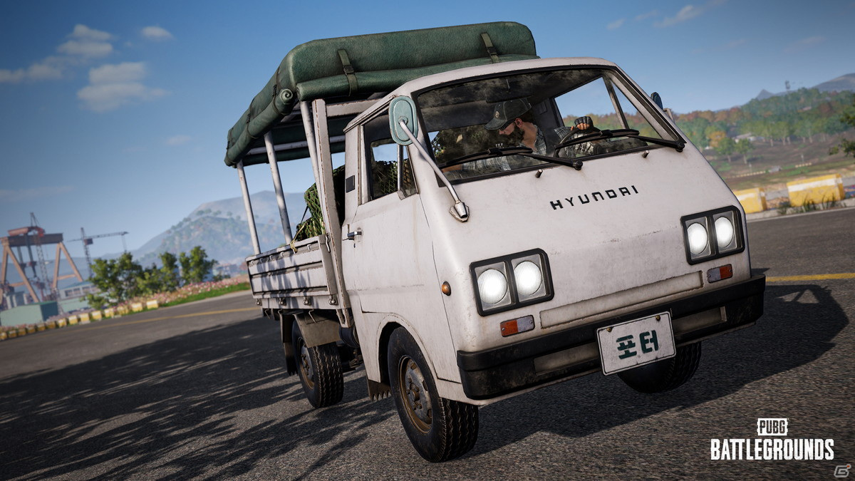 PC版「PUBG」に新銃器「P90」が実装！アイテムを荷台に積み込める軽トラック車両「Porter」も登場の画像2