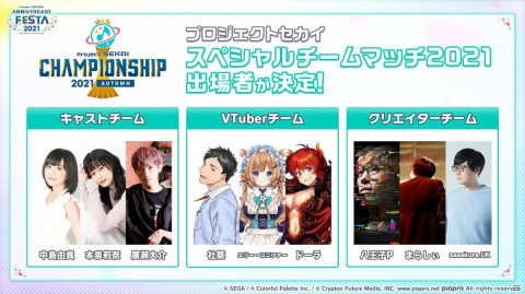 「プロジェクトセカイ アニバーサリーフェスタ 2021」イベントスケジュールやグッズ、チケット情報が発表！の画像6