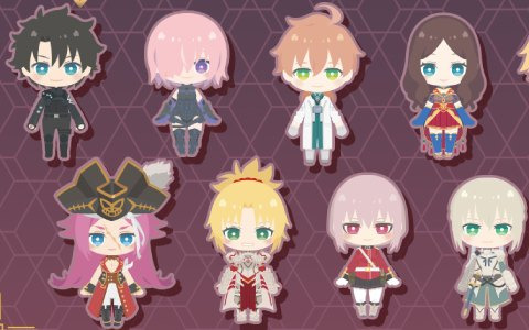 「Fate/Grand Order -終局特異点冠位時間神殿ソロモン-」と「ぱすきゃら」のコラボオリジナルグッズが登場!