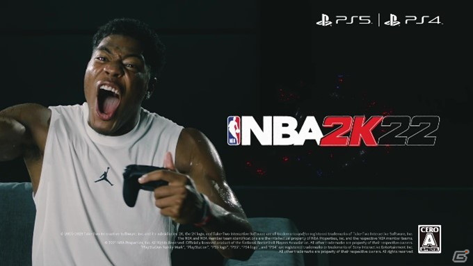 「NBA 2K22」八村塁選手が実際の試合さながらにゲームを遊ぶTVCM「八村塁と遊ぼう篇」が公開！の画像3