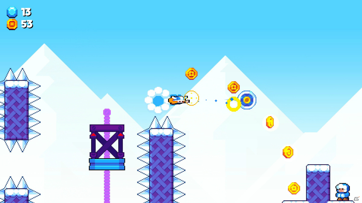 Switch/Steam「ジャック・アックス」が10月7日に発売！斧を手にステージを突き進む爽快2Dアクションの画像5