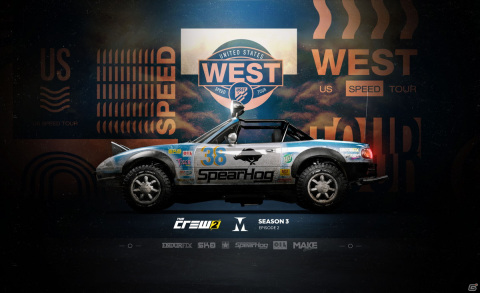 「ザ クルー2」舞台はアメリカ西海岸へ！シーズン3エピソード2「US Speed Tour WEST」が配信開始の画像1