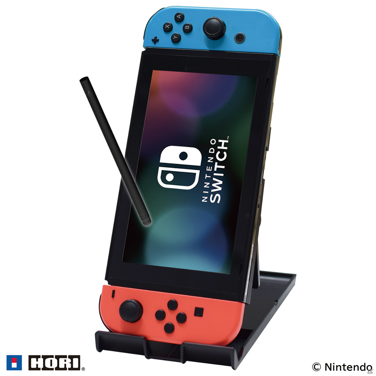 HORI、Nintendo Switch（有機ELモデル）に対応した多機能プレイスタンドや保護フィルム、ポーチを10月8日に発売の画像2
