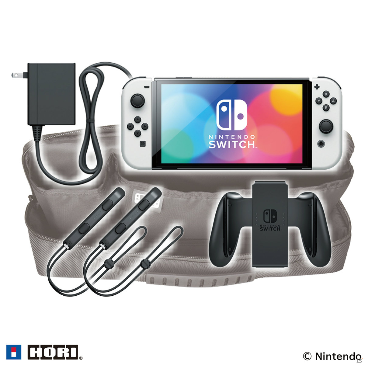 HORI、Nintendo Switch（有機ELモデル）に対応した多機能プレイスタンドや保護フィルム、ポーチを10月8日に発売の画像34