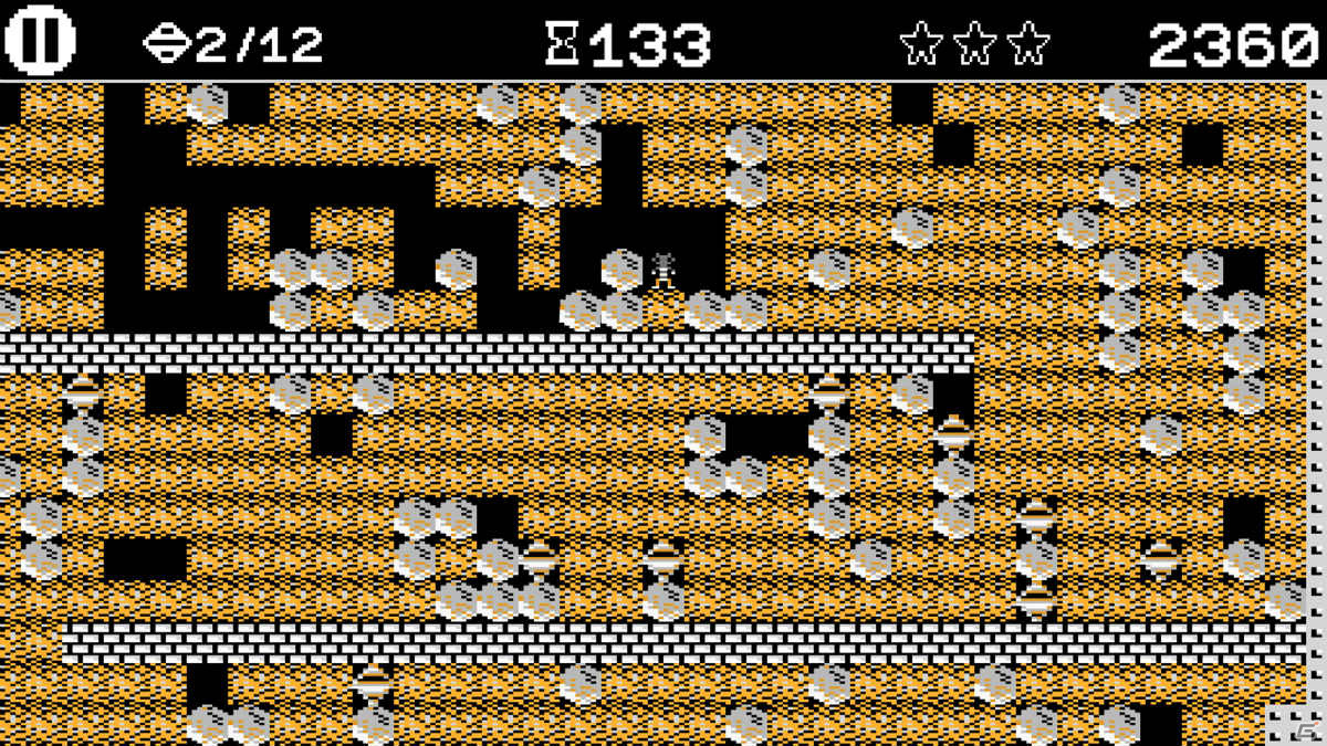 伝説のクラシック・アクションパズルが生まれ変わって登場！「バルダーダッシュデラックス」本日リリースの画像7