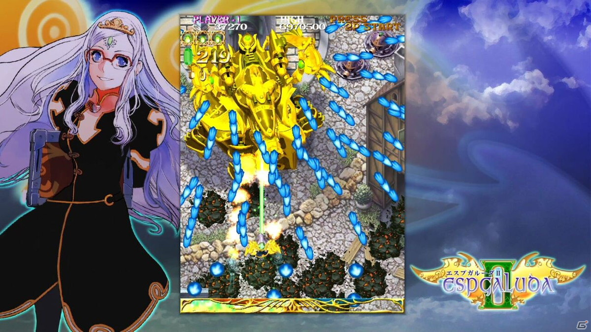 縦スクロール弾幕STG「エスプガルーダII ～覚聖せよ。生まれし第三の輝石～」がSwitch向けに配信開始！の画像2
