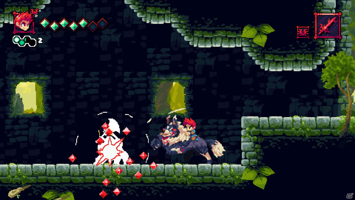「Flynn: Son of Crimson」が配信開始！丁寧に作り込まれた2D世界が魅力のアクションADVの画像2