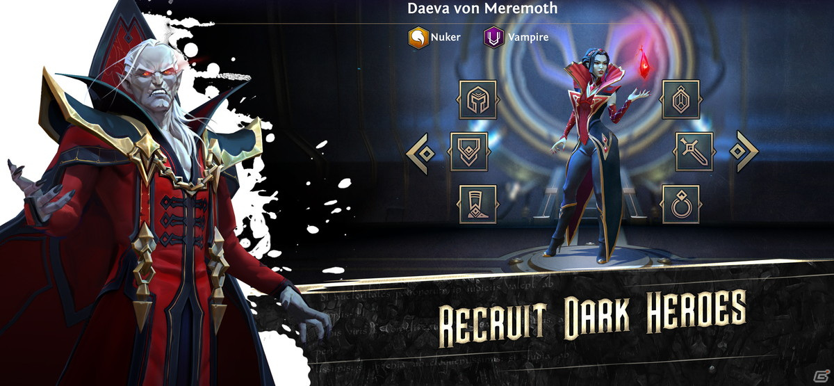 iOS/Android「Heroes of the Dark」が10月に配信決定！バンパイアやウェアウルフを率いて戦う5vs5のリアルタイムバトルゲームの画像4