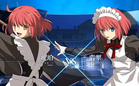 「MELTY BLOOD: TYPE LUMINA」翡翠VS琥珀のゲームプレイ動画第2弾が公開に