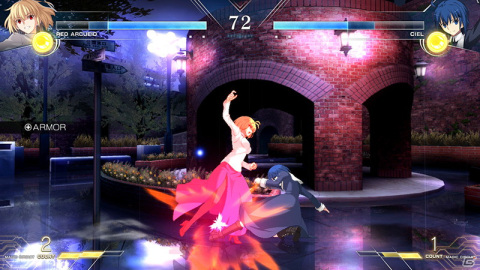 「MELTY BLOOD: TYPE LUMINA」に「暴走アルクェイド」が参戦！紫色のロングスカート姿で登場の画像12