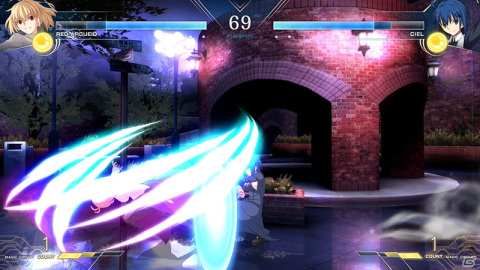 「MELTY BLOOD: TYPE LUMINA」に「暴走アルクェイド」が参戦！紫色のロングスカート姿で登場の画像13