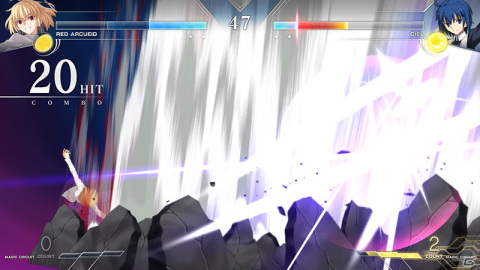 「MELTY BLOOD: TYPE LUMINA」に「暴走アルクェイド」が参戦！紫色のロングスカート姿で登場の画像15