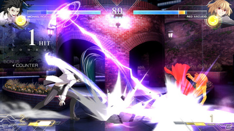 「MELTY BLOOD: TYPE LUMINA」に「暴走アルクェイド」が参戦！紫色のロングスカート姿で登場の画像23