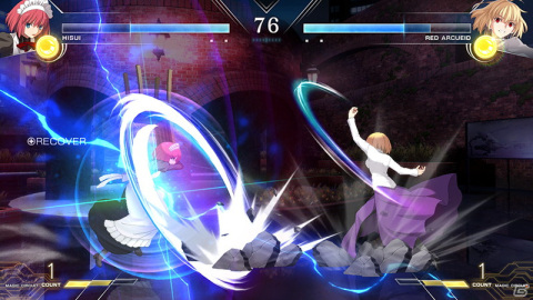 「MELTY BLOOD: TYPE LUMINA」に「暴走アルクェイド」が参戦！紫色のロングスカート姿で登場の画像24