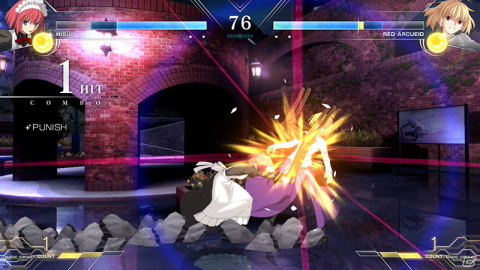 「MELTY BLOOD: TYPE LUMINA」に「暴走アルクェイド」が参戦！紫色のロングスカート姿で登場の画像25